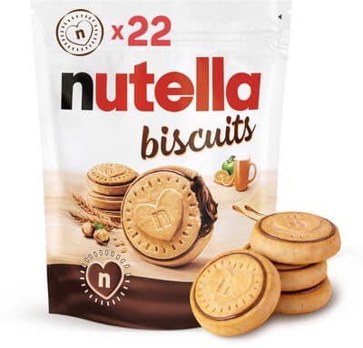 Biscuits NUTELLA Biscuits Noisettes et Cacao x22 - 304g — recommandations grossesse